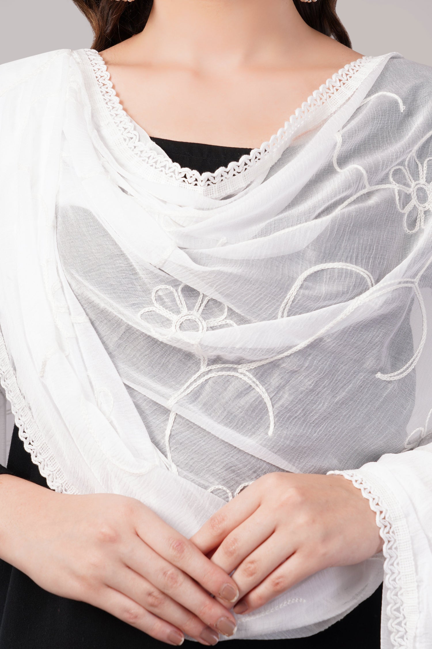 Chiffon Everyday Wear Casual Dybale Dupatta