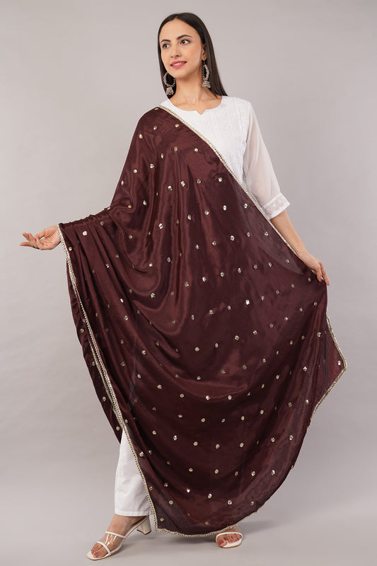 CHINNON SEQUINS DUPATTA (CD14) - NEGCHAAR