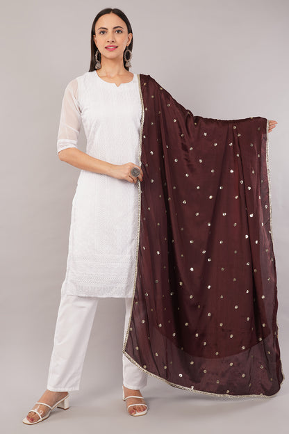 CHINNON SEQUINS DUPATTA (CD14) - NEGCHAAR