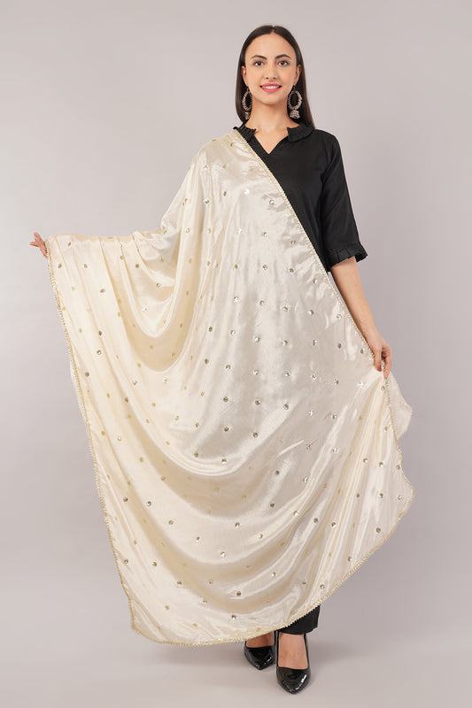 CHINNON SEQUINS DUPATTA (CD9) - NEGCHAAR