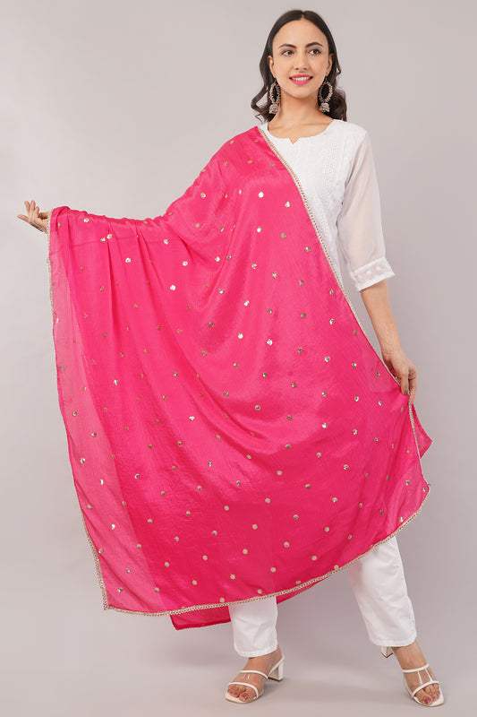 CHINNON SEQUINS DUPATTA (CD16) - NEGCHAAR