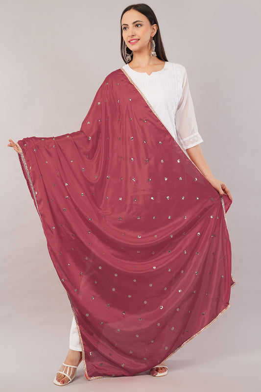 CHINNON SEQUINS DUPATTA (CD17) - NEGCHAAR