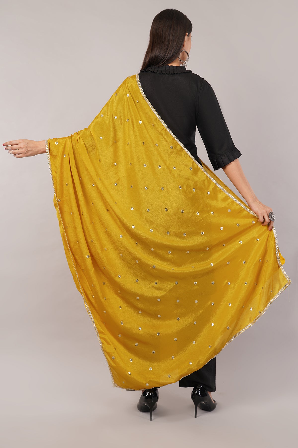 CHINNON SEQUINS DUPATTA (CD10) - NEGCHAAR