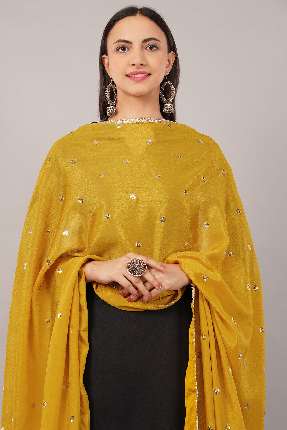 CHINNON SEQUINS DUPATTA (CD10) - NEGCHAAR