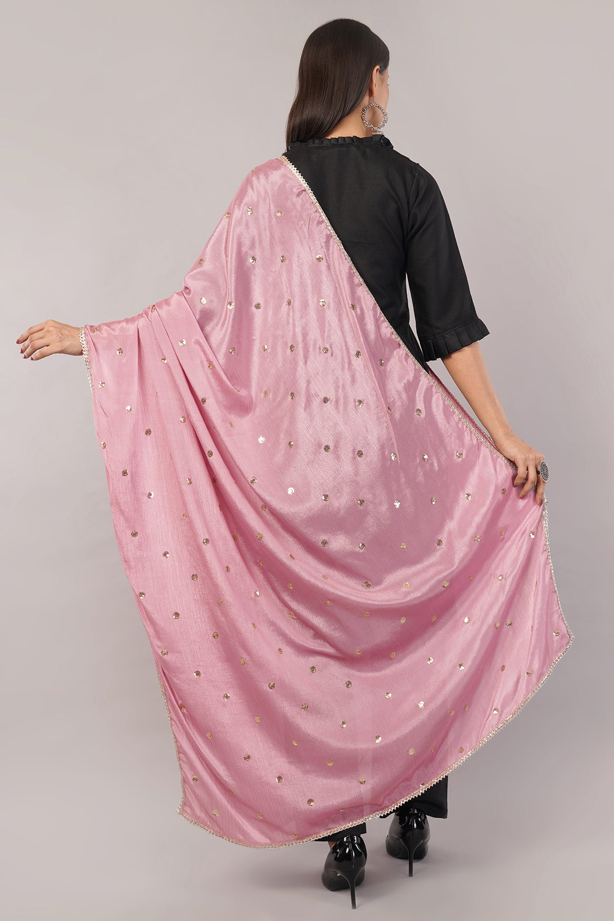 CHINNON SEQUINS DUPATTA (CD7) - NEGCHAAR