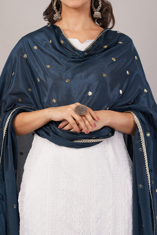 CHINNON SEQUINS DUPATTA (CD13) - NEGCHAAR