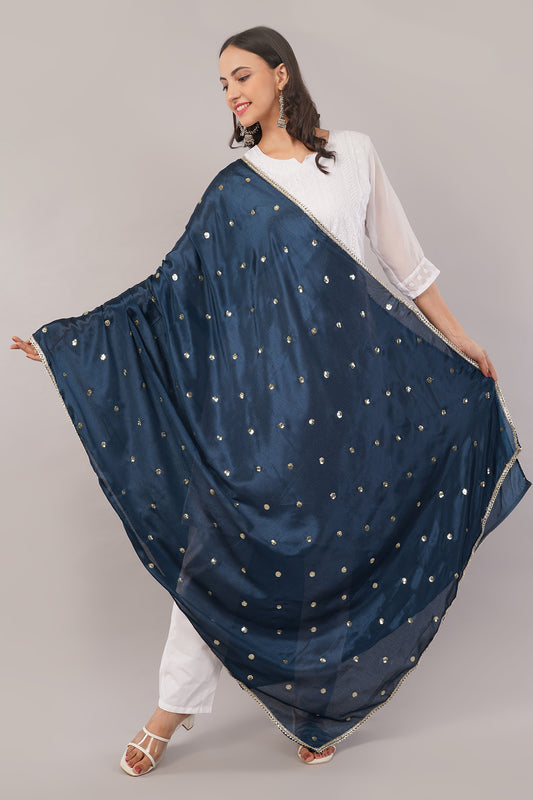 CHINNON SEQUINS DUPATTA (CD13) - NEGCHAAR