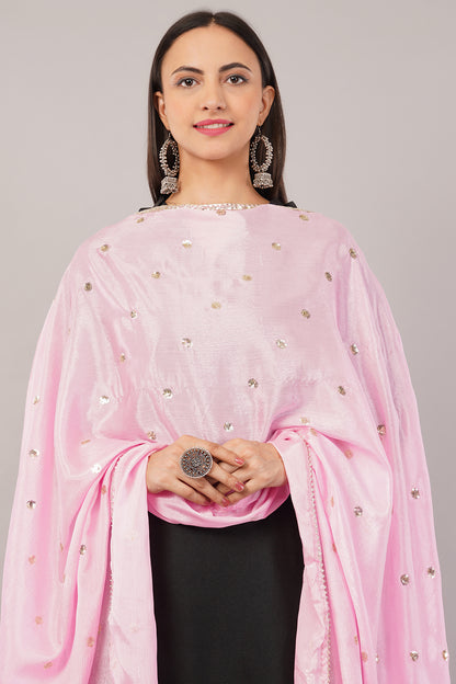 Negchaar Chinnon Butti Dupatta – Soft, Lightweight, Embroidered Dupatta for Women