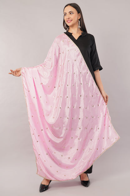 Negchaar Chinnon Butti Dupatta – Soft, Lightweight, Embroidered Dupatta for Women