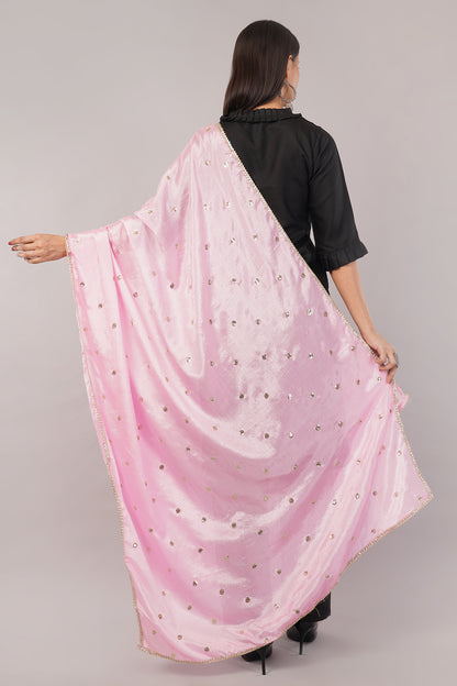 Negchaar Chinnon Butti Dupatta – Soft, Lightweight, Embroidered Dupatta for Women
