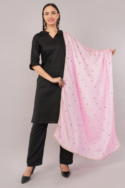Negchaar Chinnon Butti Dupatta – Soft, Lightweight, Embroidered Dupatta for Women