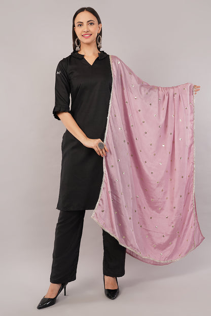 Negchaar Chinnon Butti Dupatta – Soft, Lightweight, Embroidered Dupatta for Women