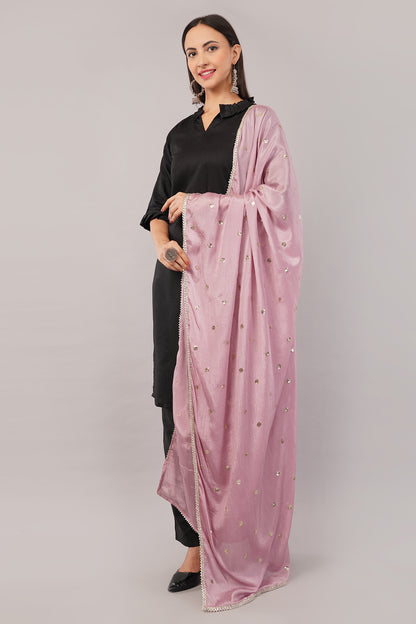 Negchaar Chinnon Butti Dupatta – Soft, Lightweight, Embroidered Dupatta for Women