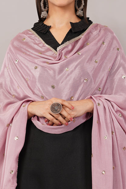 Negchaar Chinnon Butti Dupatta – Soft, Lightweight, Embroidered Dupatta for Women