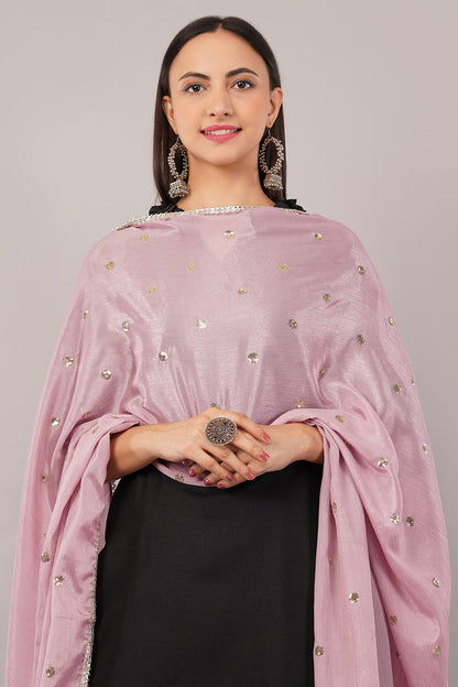 Negchaar Chinnon Butti Dupatta – Soft, Lightweight, Embroidered Dupatta for Women