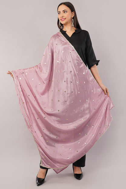 Negchaar Chinnon Butti Dupatta – Soft, Lightweight, Embroidered Dupatta for Women