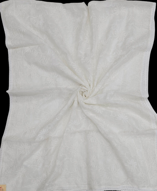 Dyeable Kota Chex Work Dupatta 1