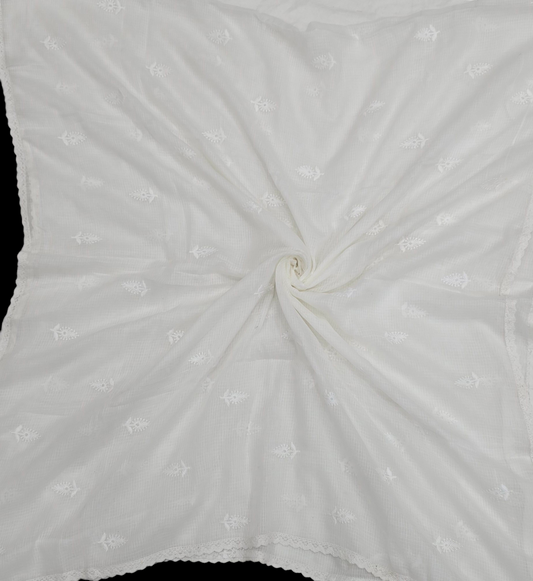 Dyeable Kota Chex Work Dupatta 3